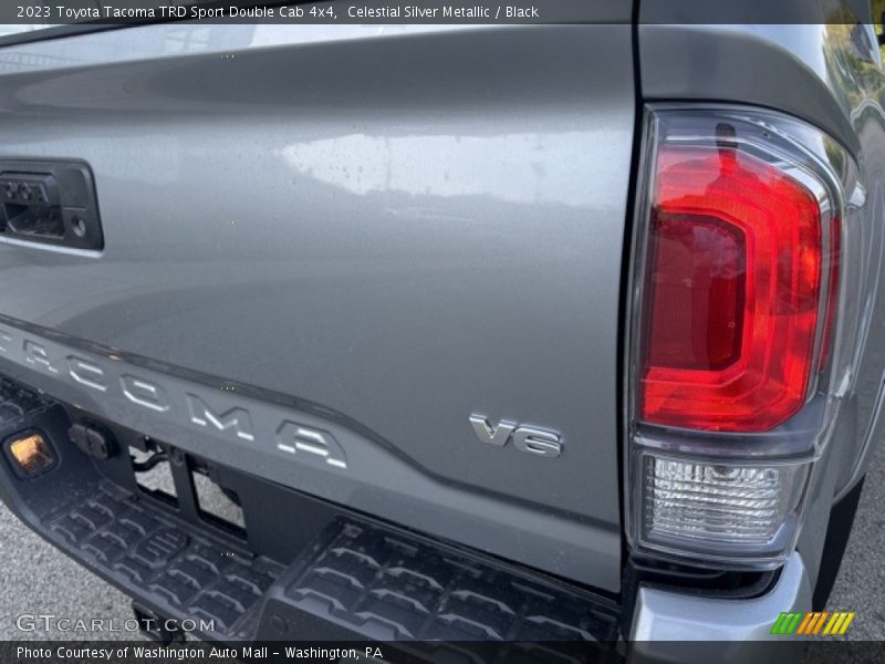 Celestial Silver Metallic / Black 2023 Toyota Tacoma TRD Sport Double Cab 4x4