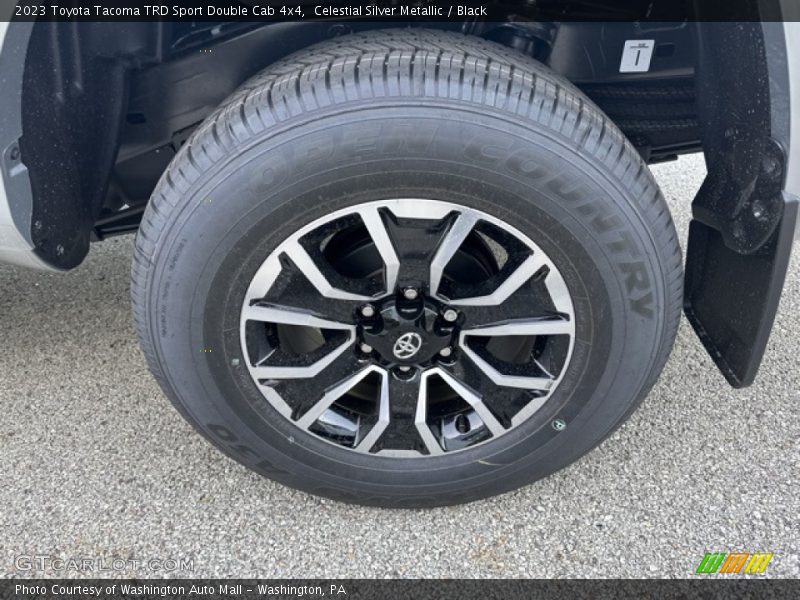 Celestial Silver Metallic / Black 2023 Toyota Tacoma TRD Sport Double Cab 4x4