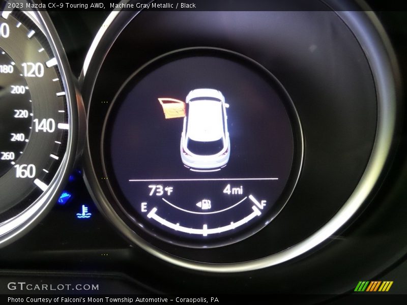 Machine Gray Metallic / Black 2023 Mazda CX-9 Touring AWD