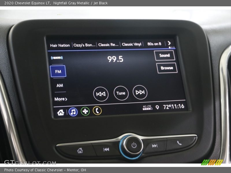 Nightfall Gray Metallic / Jet Black 2020 Chevrolet Equinox LT