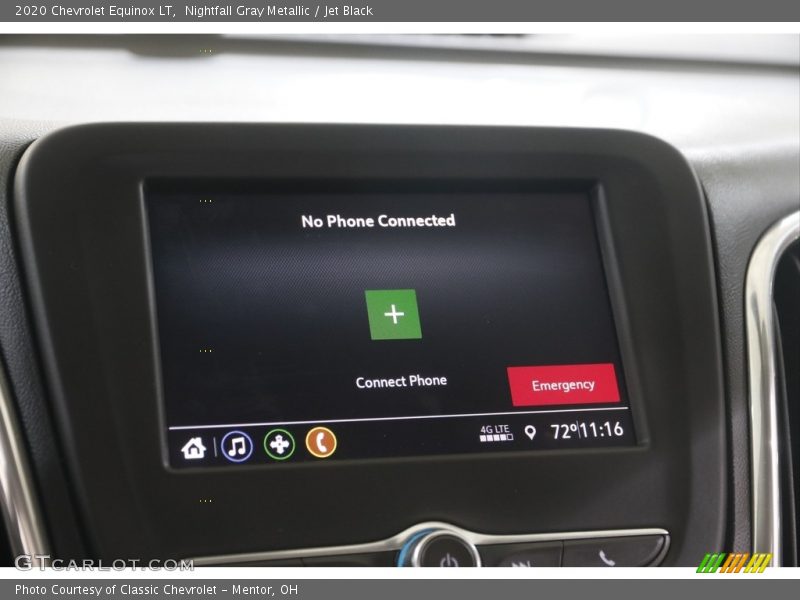 Nightfall Gray Metallic / Jet Black 2020 Chevrolet Equinox LT