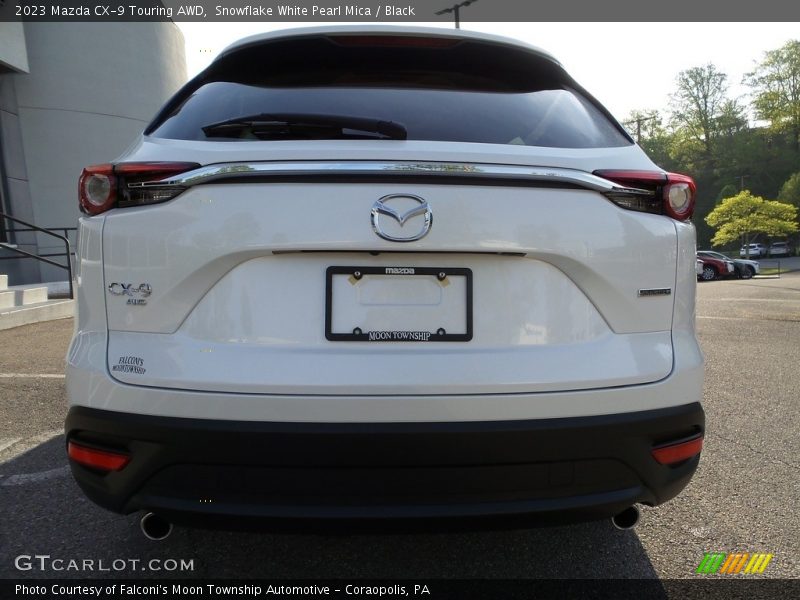 Snowflake White Pearl Mica / Black 2023 Mazda CX-9 Touring AWD