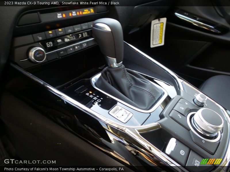 Snowflake White Pearl Mica / Black 2023 Mazda CX-9 Touring AWD