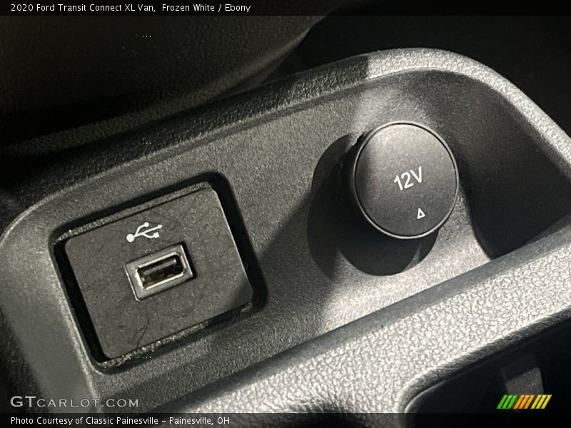 Frozen White / Ebony 2020 Ford Transit Connect XL Van