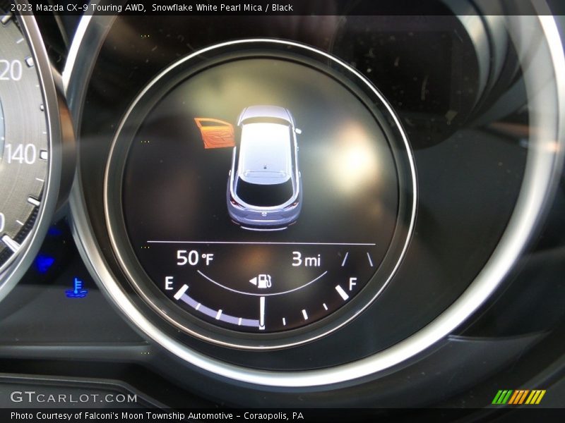 Snowflake White Pearl Mica / Black 2023 Mazda CX-9 Touring AWD