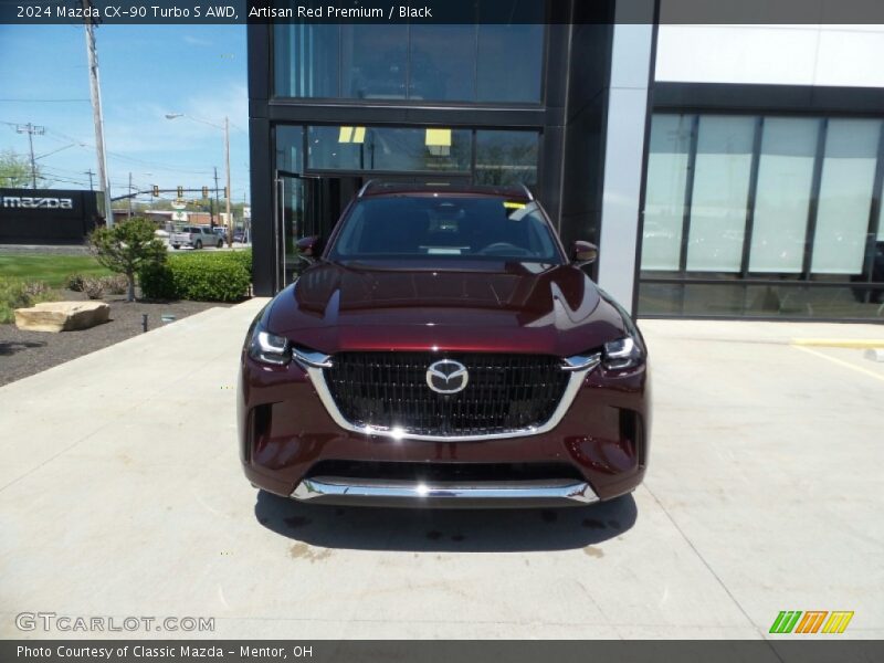 Artisan Red Premium / Black 2024 Mazda CX-90 Turbo S AWD