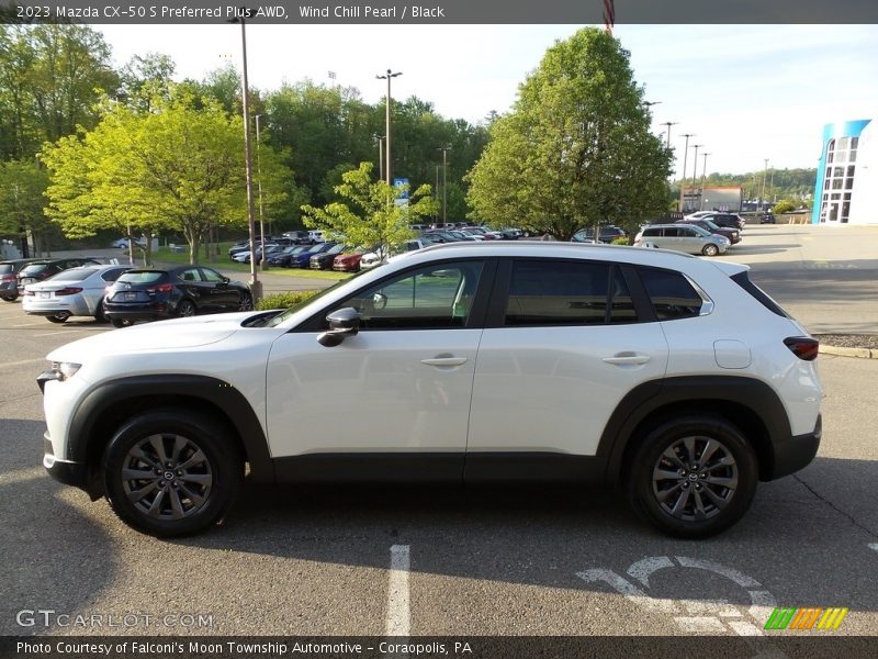 Wind Chill Pearl / Black 2023 Mazda CX-50 S Preferred Plus AWD