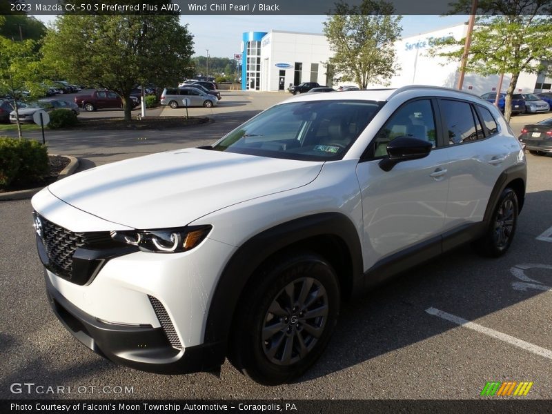 Wind Chill Pearl / Black 2023 Mazda CX-50 S Preferred Plus AWD
