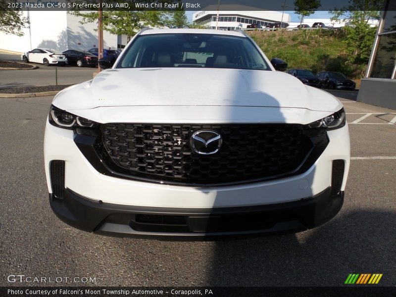 Wind Chill Pearl / Black 2023 Mazda CX-50 S Preferred Plus AWD