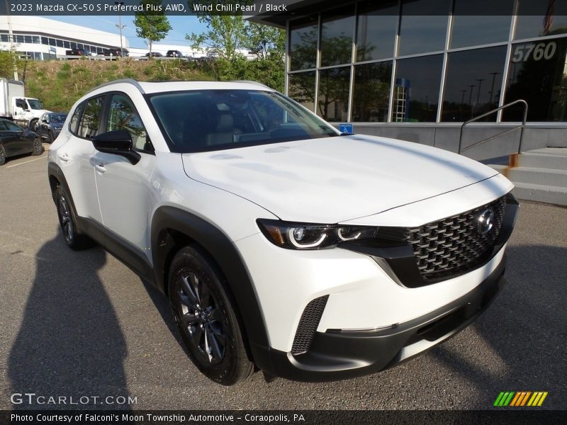 Wind Chill Pearl / Black 2023 Mazda CX-50 S Preferred Plus AWD