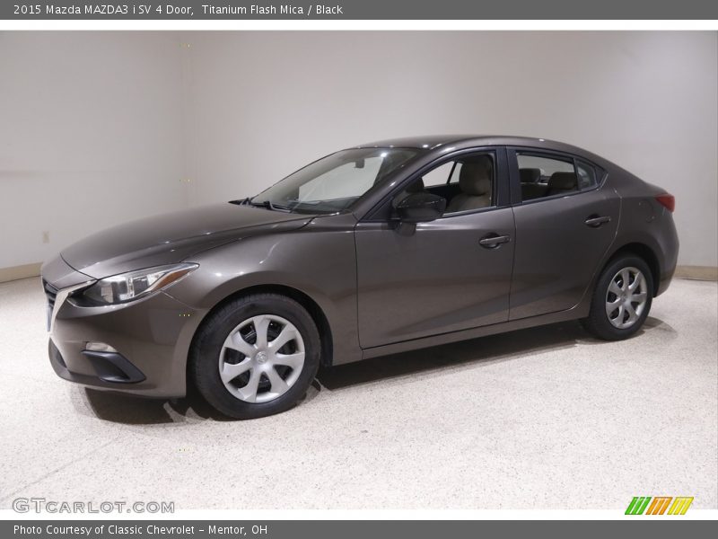 Front 3/4 View of 2015 MAZDA3 i SV 4 Door