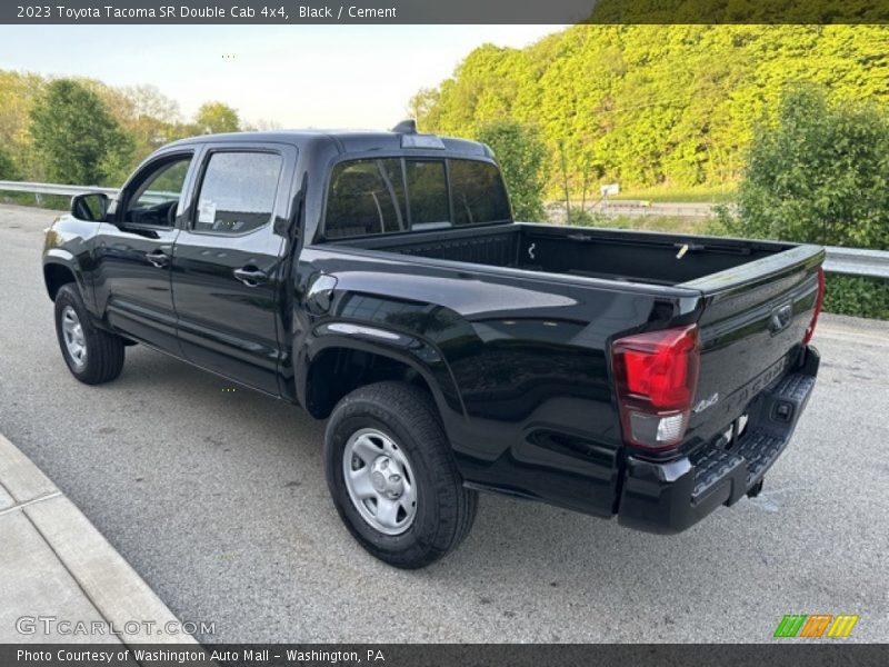 Black / Cement 2023 Toyota Tacoma SR Double Cab 4x4