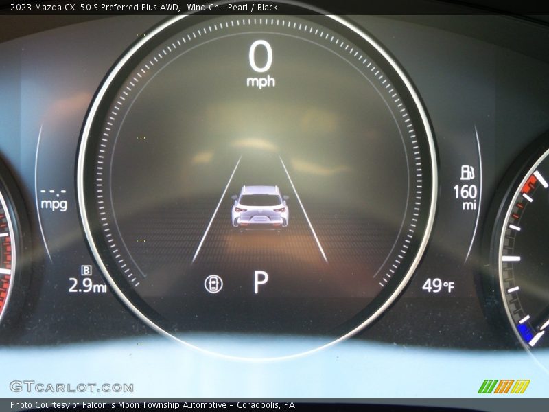 Wind Chill Pearl / Black 2023 Mazda CX-50 S Preferred Plus AWD