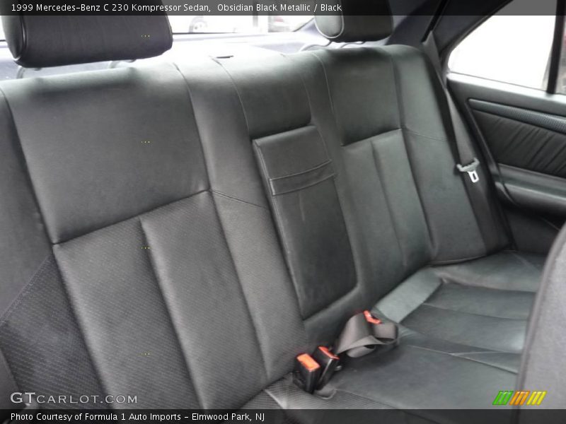 Obsidian Black Metallic / Black 1999 Mercedes-Benz C 230 Kompressor Sedan