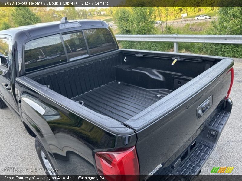 Black / Cement 2023 Toyota Tacoma SR Double Cab 4x4