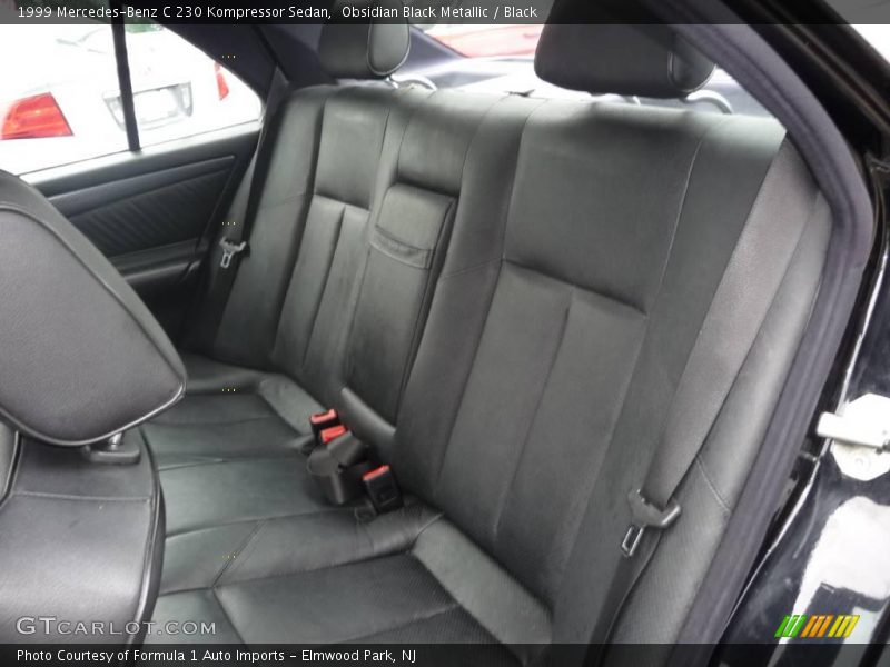 Obsidian Black Metallic / Black 1999 Mercedes-Benz C 230 Kompressor Sedan