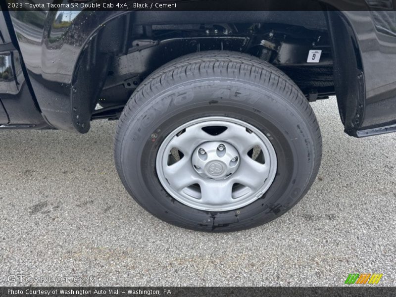 Black / Cement 2023 Toyota Tacoma SR Double Cab 4x4