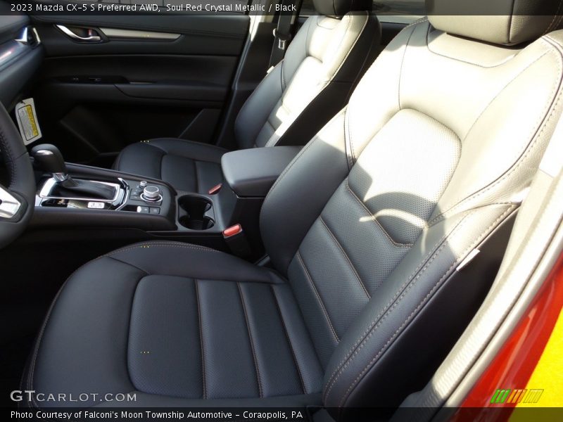 Soul Red Crystal Metallic / Black 2023 Mazda CX-5 S Preferred AWD