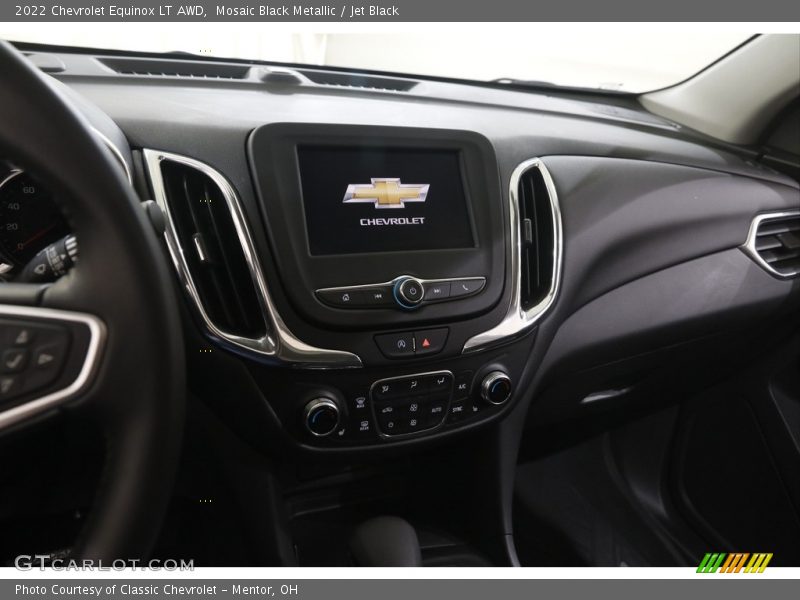 Mosaic Black Metallic / Jet Black 2022 Chevrolet Equinox LT AWD