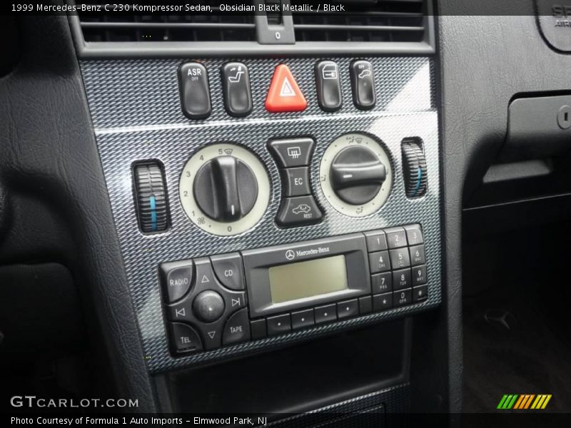 Obsidian Black Metallic / Black 1999 Mercedes-Benz C 230 Kompressor Sedan