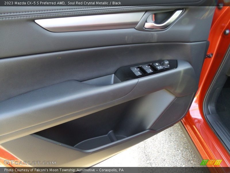 Soul Red Crystal Metallic / Black 2023 Mazda CX-5 S Preferred AWD