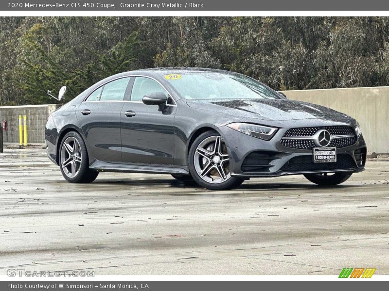 Graphite Gray Metallic / Black 2020 Mercedes-Benz CLS 450 Coupe