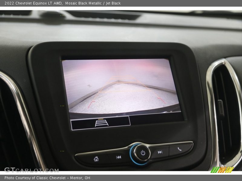 Mosaic Black Metallic / Jet Black 2022 Chevrolet Equinox LT AWD