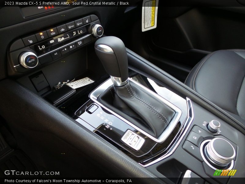 Soul Red Crystal Metallic / Black 2023 Mazda CX-5 S Preferred AWD