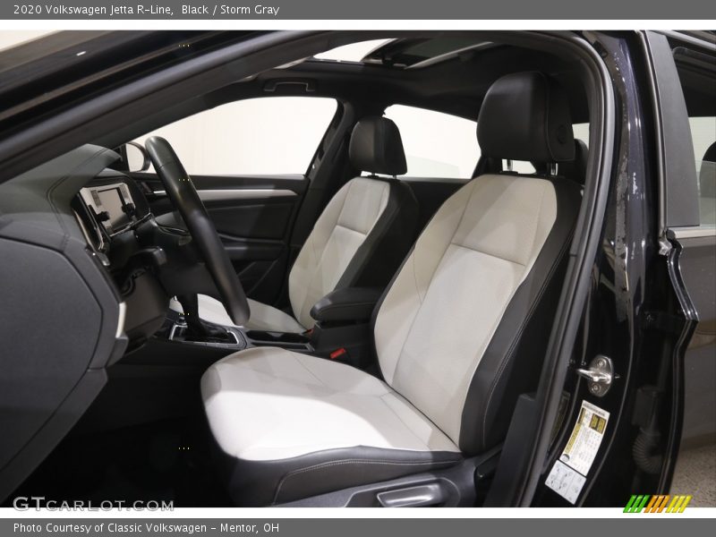 Black / Storm Gray 2020 Volkswagen Jetta R-Line