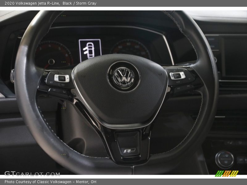 Black / Storm Gray 2020 Volkswagen Jetta R-Line