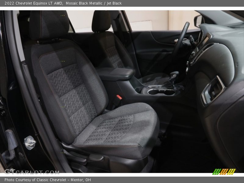 Mosaic Black Metallic / Jet Black 2022 Chevrolet Equinox LT AWD