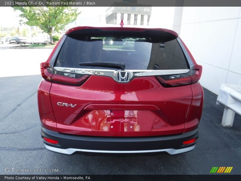 Radiant Red Metallic / Black 2021 Honda CR-V EX