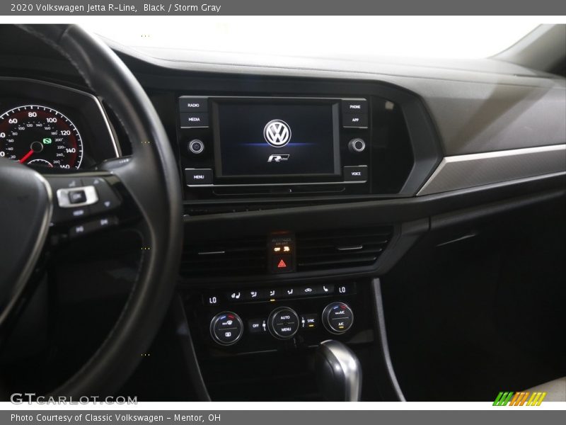 Black / Storm Gray 2020 Volkswagen Jetta R-Line