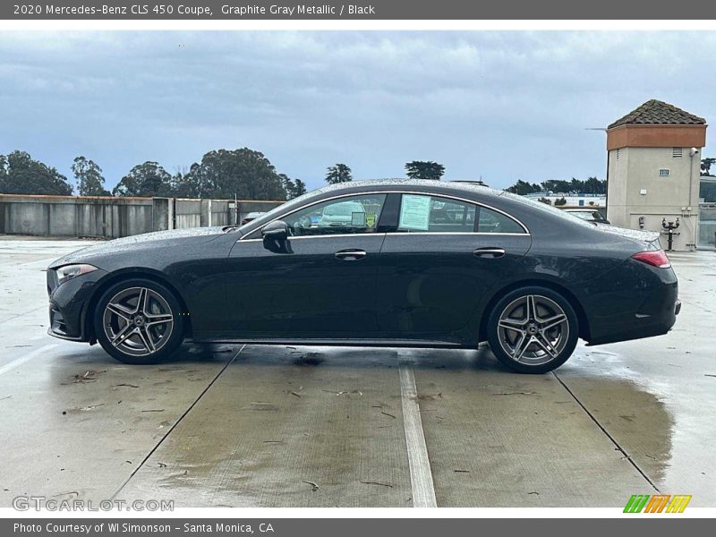 Graphite Gray Metallic / Black 2020 Mercedes-Benz CLS 450 Coupe