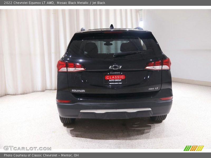 Mosaic Black Metallic / Jet Black 2022 Chevrolet Equinox LT AWD