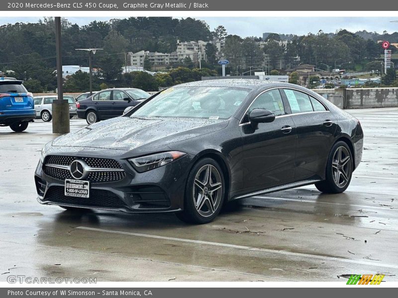 Graphite Gray Metallic / Black 2020 Mercedes-Benz CLS 450 Coupe