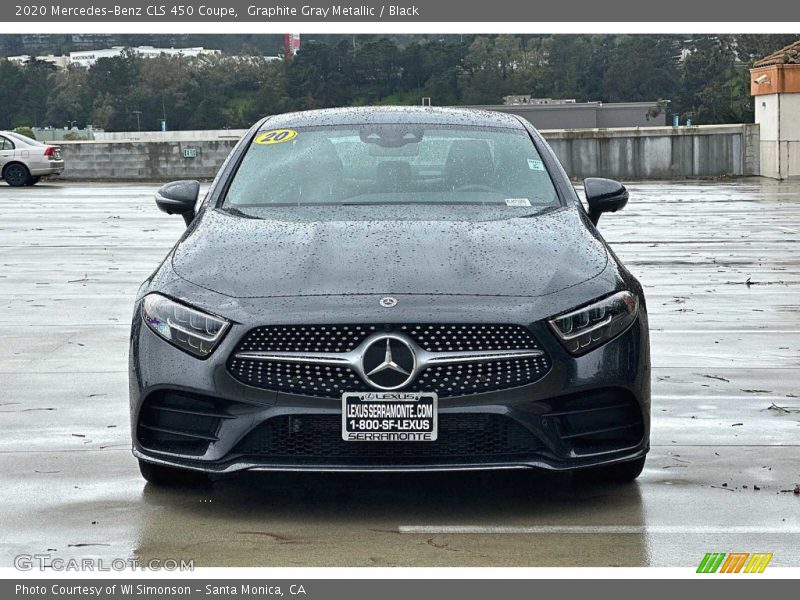 Graphite Gray Metallic / Black 2020 Mercedes-Benz CLS 450 Coupe