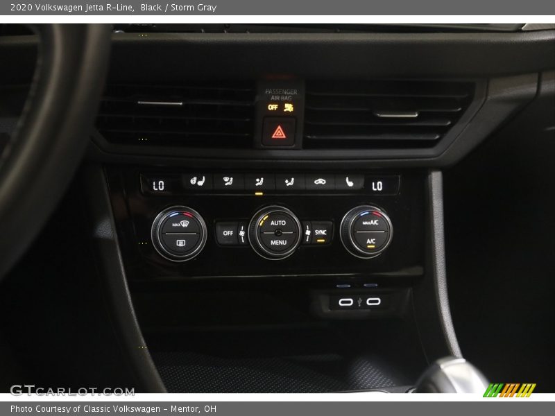 Black / Storm Gray 2020 Volkswagen Jetta R-Line