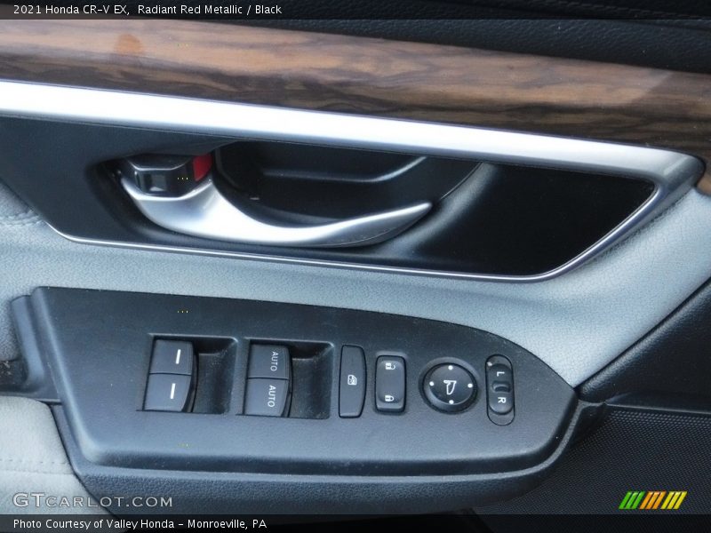 Radiant Red Metallic / Black 2021 Honda CR-V EX