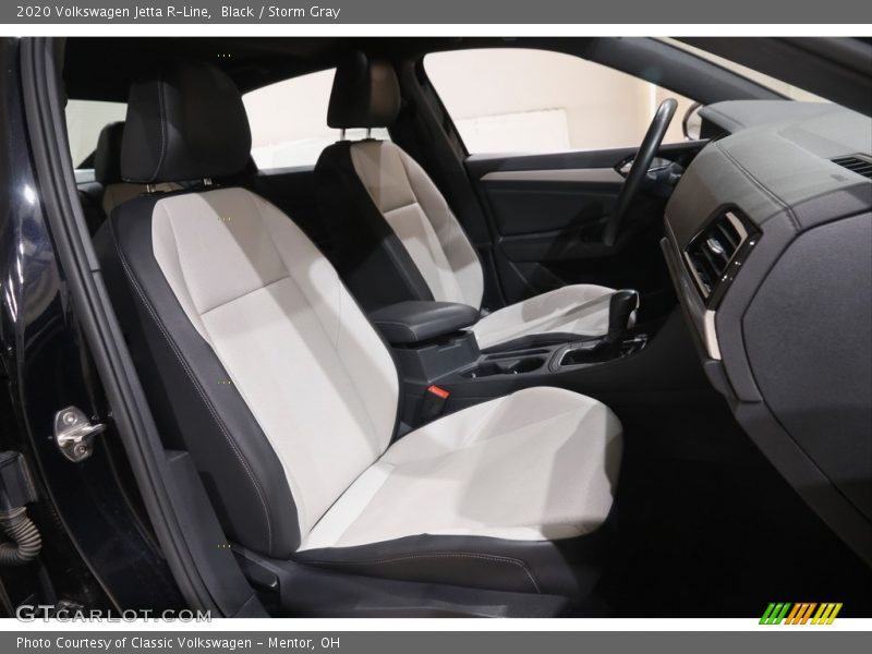 Black / Storm Gray 2020 Volkswagen Jetta R-Line