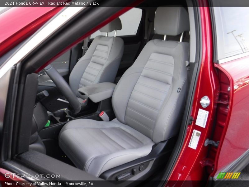Radiant Red Metallic / Black 2021 Honda CR-V EX