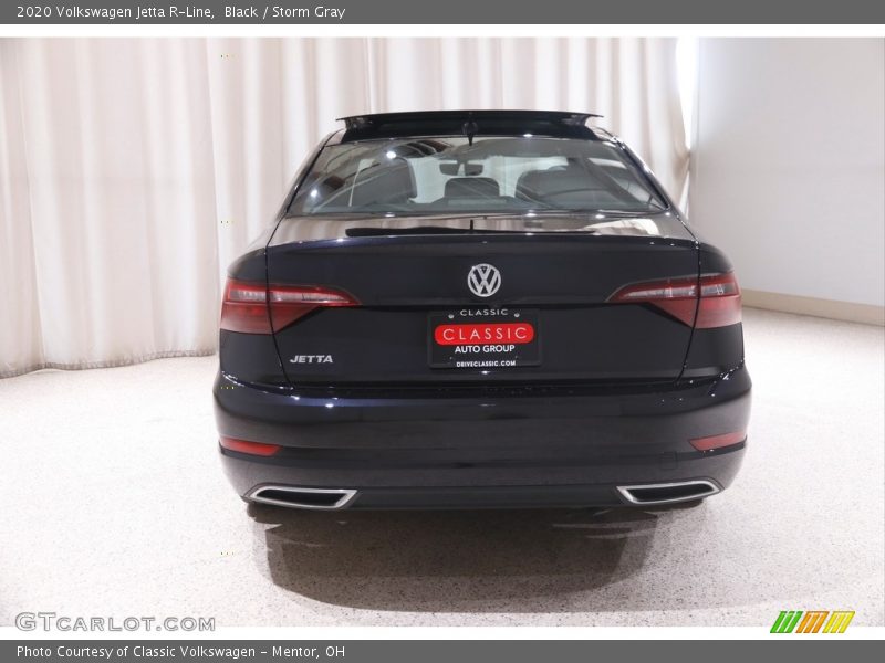 Black / Storm Gray 2020 Volkswagen Jetta R-Line