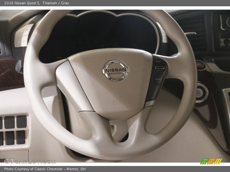  2016 Quest S Steering Wheel