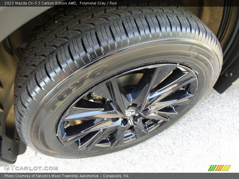 Polymetal Gray / Red 2023 Mazda CX-5 S Carbon Edition AWD