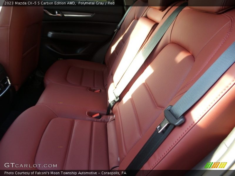 Polymetal Gray / Red 2023 Mazda CX-5 S Carbon Edition AWD