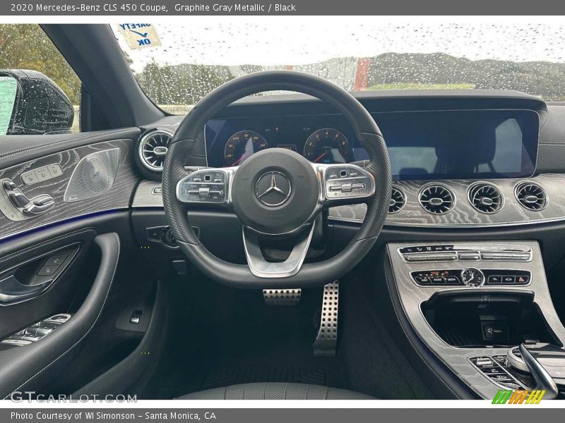 Graphite Gray Metallic / Black 2020 Mercedes-Benz CLS 450 Coupe