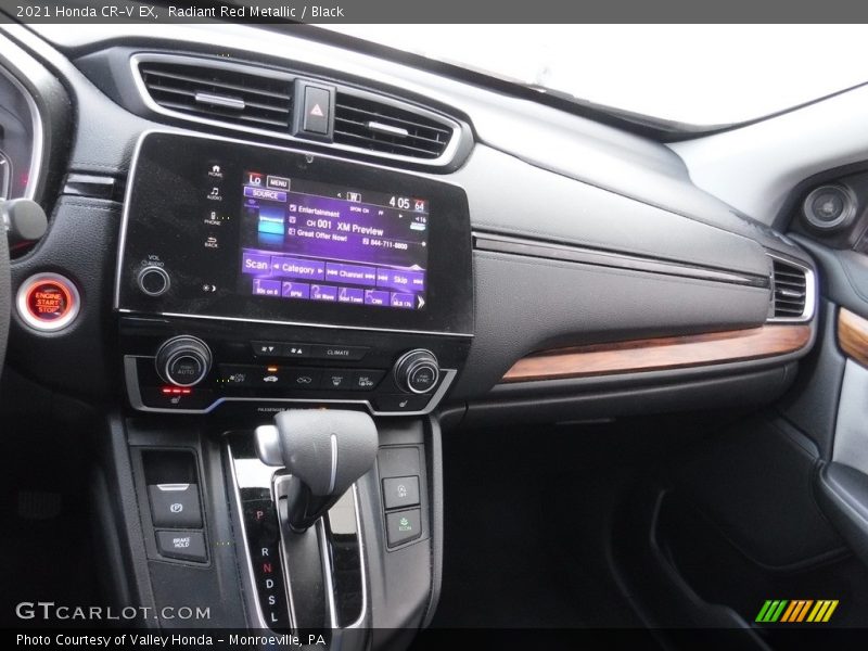 Radiant Red Metallic / Black 2021 Honda CR-V EX