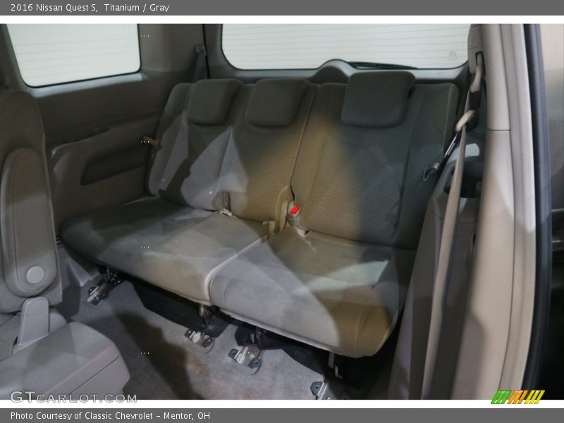 Rear Seat of 2016 Quest S