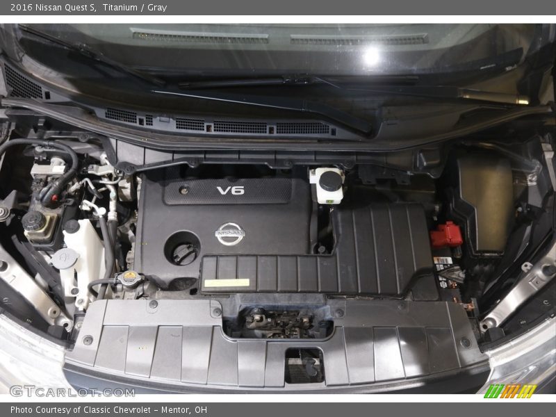  2016 Quest S Engine - 3.5 Liter DOHC 24-Valve CVTCS V6