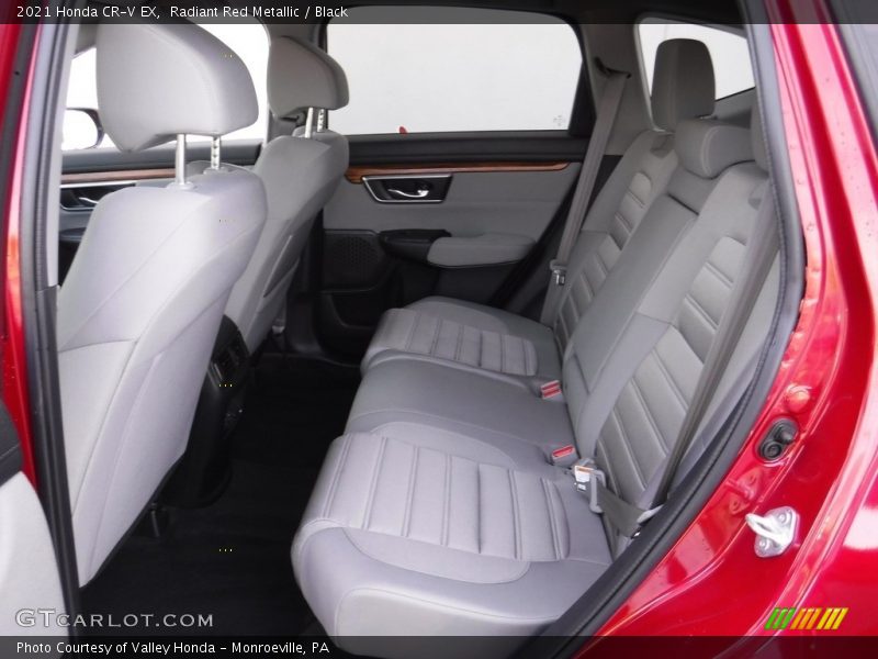 Radiant Red Metallic / Black 2021 Honda CR-V EX